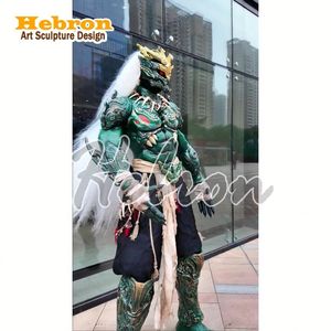 Costume de robot à écran LED lumineux, tenue de monstre Taotie, combinaison de danse sur échasses pour performance scénique en boîte de nuit - Product Image 5