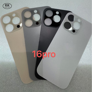 Scocca Posteriore di Ricambio <span class=keywords><strong>per</strong></span> <span class=keywords><strong>iPhone</strong></span> 16 Plus 16Pro Max 16PM <span class=keywords><strong>con</strong></span> Foro Grande <span class=keywords><strong>per</strong></span> Fotocamera, Copertura in Vetro <span class=keywords><strong>per</strong></span> <span class=keywords><strong>Batteria</strong></span>, Unibody - Product Image 2