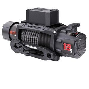 <span class=keywords><strong>Cabrestante</strong></span> Eléctrico de Alta Calidad con Cable de Acero de <span class=keywords><strong>13500</strong></span> LB y 12V CC - <span class=keywords><strong>Cabrestante</strong></span> de Rescate con Control Remoto para 4x4 y Uso Todoterreno - Product Image 1