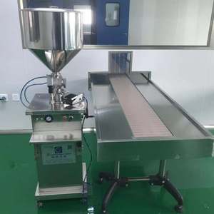 Machine de remplissage verticale haute précision pour bouteilles, pots et canettes, idéale pour sauces, liquides, huiles, pâtes épaisses, miel, huile d'olive et jus. - Product Image 5