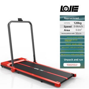 Tapis roulant électrique pliable, moteur silencieux 2HP, vitesse réglable, réduction des chocs, entraînement à domicile, course à pied, marche, exercice physique - Product Image 2