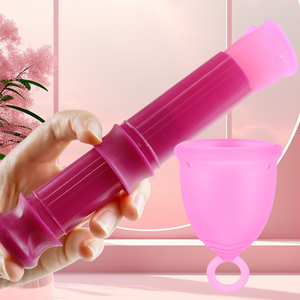 <span class=keywords><strong>Applicateur</strong></span> menstruel réutilisable écologique en plastique Intert outil <span class=keywords><strong>pour</strong></span> coupe <span class=keywords><strong>menstruelle</strong></span> vente en gros - Product Image 3