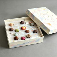 Boîtes d'emballage personnalisées de luxe avec fermeture magnétique pour chocolats, bonbons et cadeaux de la Saint-Valentin