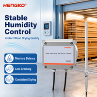 Sensor Suhu dan Kelembapan Tinggi HENGKO HG808-T untuk Terowongan Pengeringan Kayu Modbus RTU