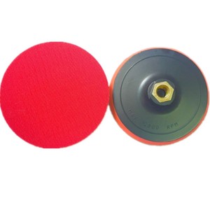 Tampon de polissage de haute qualité de 5 pouces pour meuleuse d'angle avec support adhésif et conception à ventouse - Product Image 5