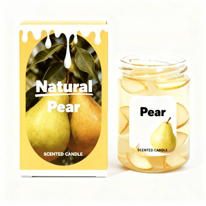 <span class=keywords><strong>Candela</strong></span> Profumata Personalizzata in Cera Naturale <span class=keywords><strong>con</strong></span> <span class=keywords><strong>Oli</strong></span> <span class=keywords><strong>Essenziali</strong></span> ad Alta Diffusione, Cera di Soia Adatta per Uffici - Product Image 5