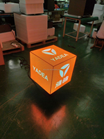 Module d'affichage à LED Magic Cube pour l'extérieur Bord biseauté du coin droit 4/5 pour écran LED latéral 4/5