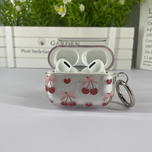 Đầy Màu Sắc Anh Đào Tùy Chỉnh Mô Hình 360 Độ Đầy Đủ Bọc In Mô Hình Trường Hợp Cho Airpods 1 2 3 4 Pro Trường Hợp Phong Cách Headphone Bao Bọc - Product Image 2