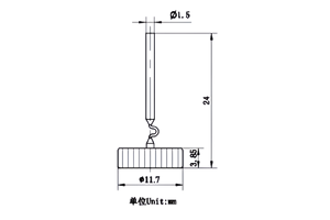 Reco mới Hitachi loại 35/50/65A Avalanche điện Báo Chí Phù hợp phát điện các bộ phận xe CHỈNH LƯU diode với 12.8/11.9/11.7mm Kích thước - Product Image 5