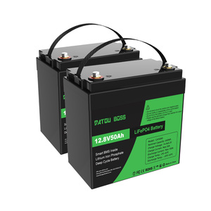 DATOU BOSS 6000 Cycle Batterij 12V 50Ah Lifepo4 Lithium Batterij Zonne-energie met Smart BMS voor Energieopslag - Product Image 1
