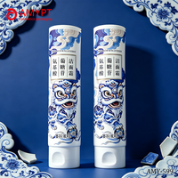 Tube vide OEM 30 ml pour crème pour les mains, emballage cosmétique souple avec feuille d'aluminium