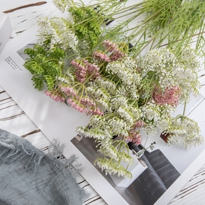 Tiges de fleurs artificielles réalistes en forme de carotte sauvage pour la décoration d'hôtels, de restaurants, de mariages, d'événements et de fêtes - Product Image 3