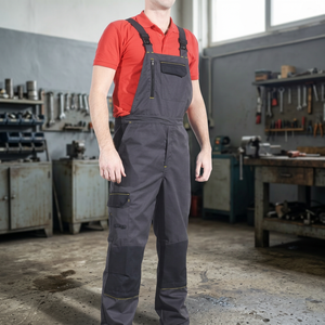 Combinaison de travail à manches longues de qualité supérieure, salopette pour hommes, vêtements de travail pour hommes, salopette personnalisée avec étiquette privée pour hommes avec service OEM - Product Image 1