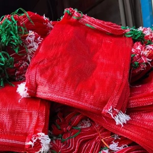 Cam đỏ PP lưới túi cho khoai tây hành tây rau quả raschel <span class=keywords><strong>Net</strong></span> lưới túi sản xuất bán buôn - Product Image 1