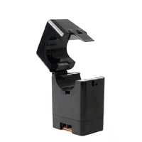 Sensor Arus Inti Terpisah W2K36A Input 100A-600A Output 4-20mA Tegangan Suplai 12V~32Vdc Pemancar Arus untuk Pengukuran