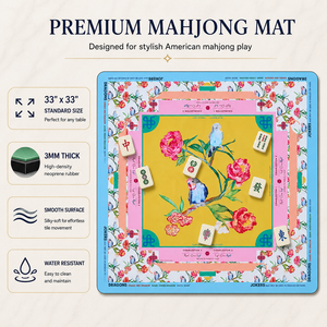 Esthetische luxe opvouwbare draagbare Mahjong poker speelmat antislip waterdicht antistatisch milieuvriendelijk duurzaam modern design - Product Image 3