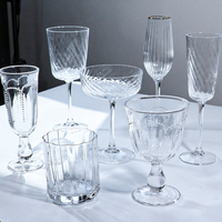 Verre à vin de luxe pour mariage et bar à domicile, gobelet élégant et coloré personnalisé, verrerie de fête de luxe, coupe à vin