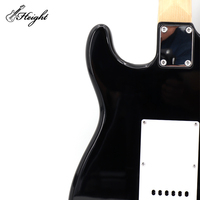 Gitar Elektrik ST Style Body Kayu Platane Solid Neck Maple 22 Fret Pickup SSS Finishing Matte OEM ODM