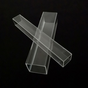 Tubo Cuadrado Acrílico Transparente/Blanco para Iluminación - Product Image 3