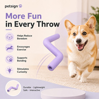 Jouet à mâcher interactif automatique pour chien en caoutchouc naturel personnalisé, écologique, pour mâcheurs agressifs, kit PetSign - Meilleure vente