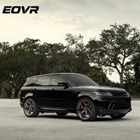 Rines Forjados EVOR, Diseño Cóncavo, 5x114.3 para LAMBORGHINI HURACAN, RANGE ROVER 5x130, Cromados, Todoterreno