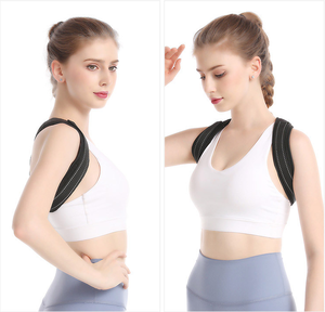 Correcteur de posture unisexe, haute luminosité, lumière réfléchissante, soutien <span class=keywords><strong>du</strong></span> <span class=keywords><strong>dos</strong></span> supérieur, ceinture correctrice pour la sécurité de la course en extérieur, 1 pièce - Product Image 5