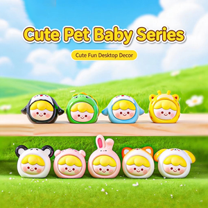 ตุ๊กตาเรซิ่นมินิสุดฮิต ของตกแต่งโต๊ะทำงาน กล่องสุ่ม DIY พวงกุญแจ ของขวัญตกแต่งรถยนต์ ขายส่ง - Product Image 2