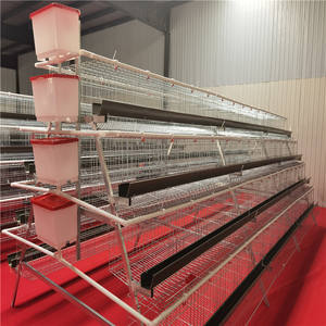 Jaula para pollos de caza eléctrica con batería de bajo costo para pequeñas granjas avícolas jaula para pollos ponedores de huevos - Product Image 3