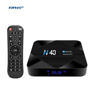 Topeo Harga Pabrik Android Media Player H40 Allwinner H616 Mendukung 6K 4Gb 64Gb Android Tv Box