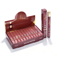 Vente en gros de mini-parfums arabes de luxe, vaporisateur original pour femmes, avec des notes florales fraîches, des agrumes et de l'oud, parfum longue durée