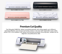 BestSub Vente en Gros Nouvelle Machine de Découpe Silhouette Cameo 5 Alpha pour Vinyle, Traceur Brillant, Artisanat, Loisirs, Papier, Vinyle