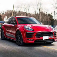 Kit carrosserie large style PD pour Porsche Macan : pare-chocs avant et arrière, lèvre avant, diffuseur arrière, extension de passage de roue