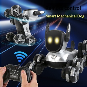 <span class=keywords><strong>Robot</strong></span> chien mécanique électrique télécommandé transfrontalier à huit roues, avec fonctions de cascades, commande vocale intelligente et bras oscillant pour l'escalade - Product Image 2