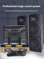 Système audio double haut-parleur 15 pouces pour intérieur et extérieur – Performance sonore optimale