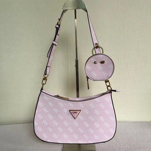 Borsa europea americana semplice stampata da donna Hobo borsa per suocera con cerniera a mezzaluna borsa a tracolla - Product Image 6