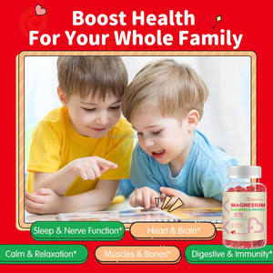 Private Label Magnesium Kalmerende Gummies Supplement Kinderen Magnesium Gummies Met Vitamine B6, D & <span class=keywords><strong>L</strong></span> Theanine Voor Slaapontspanning - Product Image 5