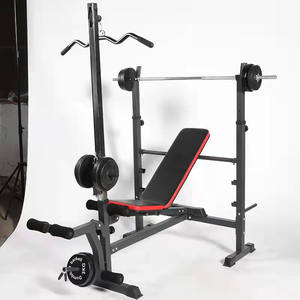Longglory haltère multifonctionnel haltérophilie Power Rack haute <span class=keywords><strong>poulie</strong></span> <span class=keywords><strong>banc</strong></span> <span class=keywords><strong>de</strong></span> <span class=keywords><strong>musculation</strong></span> réglable - Product Image 6
