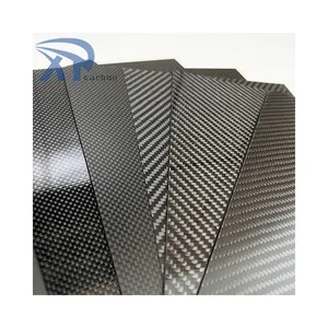 Venta caliente Plain Twill Plastic Glossy Matte Surface Fibra de carbono Cnc Cut Carbon Parts Producto Placas, paneles, tableros
