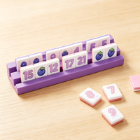 Fabricant direct de jeux de société en acrylique de qualité supérieure, usine de jeux de société, fournisseur personnalisé d'ensembles de Rummy Kub, Sequence et Mahjong