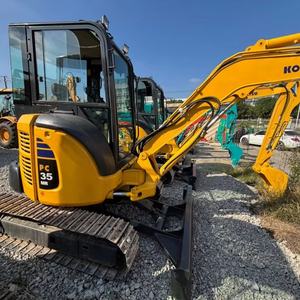 Excavadora Kumatsu PC35 Usada de Fábrica Original de Alta Calidad, en Excelentes Condiciones, Excavadora Kumatsu PC35 de Segunda Mano a Precio Económico - Product Image 1