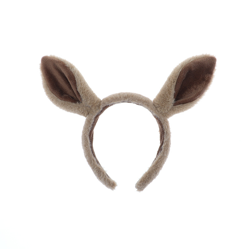 Set De Accesorios De Burro – Diadema Con Orejas Y Cola – Disfraz Ideal Para Halloween, Carnaval Y Fiestas Temáticas – Para Niños Y Adultos