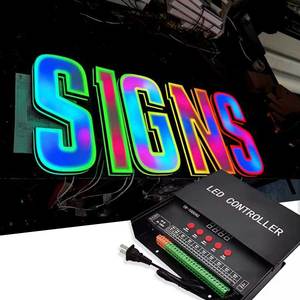 Controlador <span class=keywords><strong>LED</strong></span> Programável T8-1000AC para Sinais Externos, Fitas de Cores Sonhadas, <span class=keywords><strong>Pixel</strong></span> Endereçável WS2815 - Product Image 1