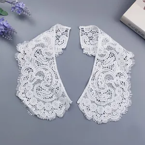 Wholesale water-soluble embroidery collar new pattern round neck clothing accessories lace children's clothing collar lace