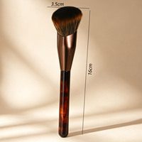 Pinceau professionnel pour fond de teint et blush en acétate de cellulose de qualité supérieure, pinceaux de maquillage à marque privée, outil de beauté en gros