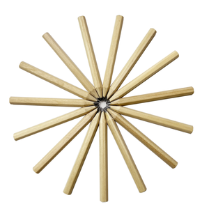 قلم رصاص خشبي سداسي الشكل 3.5 بوصة مخصص حسب الطلب، يقبل الشعار والتغليف حسب الطلب، معتمد من EN71 وISO - Product Image 3