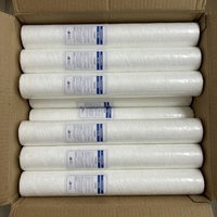 Cartouche filtrante en PP soufflé à chaud pour le traitement de l'eau, 1, 5, 10, 20 pouces, pour sédiments et eau, vente en gros