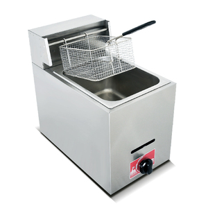 Tốt Nhất Bán Bochang BGF-71 5.6KW Gas Thương Mại Thức Ăn Nhanh Nhà Hàng Nồi Chiên Cho Chip Chiên Gà Burger - Product Image 4