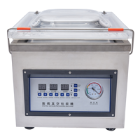 DZ-320 300 chambre unique steak boeuf poulet porc viande poisson vêtements matériel emballage sous vide machine en acier inoxydable