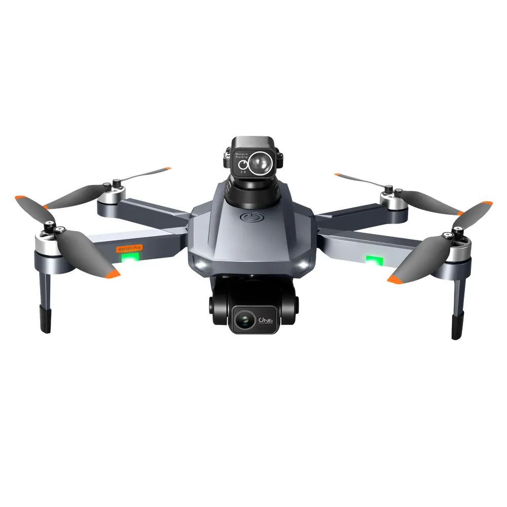 RG101 PRO MAX Бесщеточное препятствие на большие расстояния 5G с видеокамерой 8K HD камерой и GPS профессиональными дронами