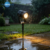 Lámpara de Seguridad con Luces LED, Resistente al Agua IP65, para Exteriores, con Cable, para Jardín, Patio, Valla, Hotel y Hogar